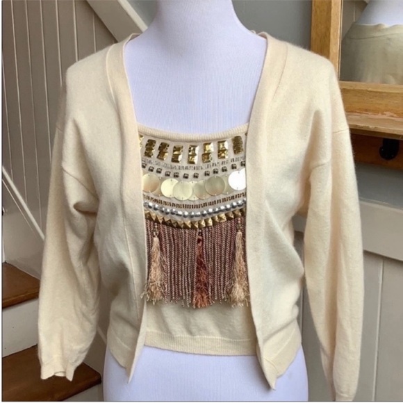 M Missoni Embellished Wool & Angora Blend Sweater - Picture 7 of 12